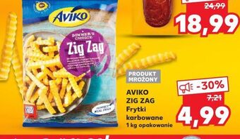Kaufland Frytki karbowane Aviko Zig Zag oferta