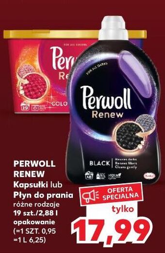 Kaufland Płyn do prania Perwoll Renew Black oferta