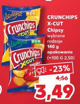 Kaufland Chipsy ser-cebula Crunchips X-Cut oferta