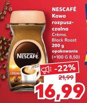 Kaufland Kawa Nescafe Crema oferta