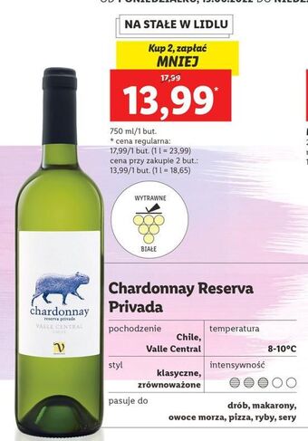 Wino Reserva Privada Chardonnay