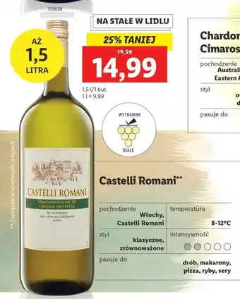 Lidl Wino Castelli Romani oferta