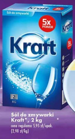 Biedronka Sól do zmywarek Kraft oferta