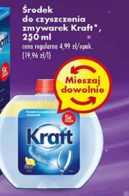 Biedronka Środek do czyszczenia zmywarek lemon Kraft oferta