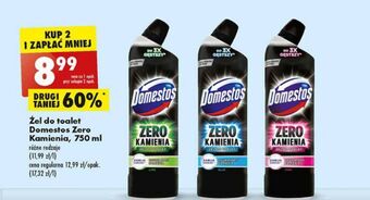 Biedronka Żel do wc lime Domestos Zero Kamienia oferta