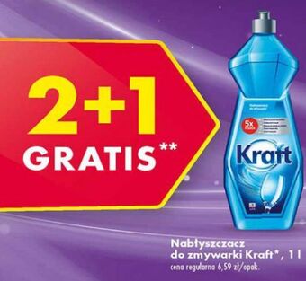 Biedronka Nabłyszczacz do zmywarek Kraft oferta