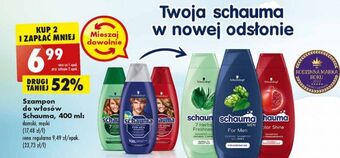 Biedronka Szampon do włosów ziołowy Schauma 7 Herbs oferta