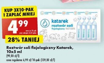 Biedronka Sól fizjologiczna Katarek oferta