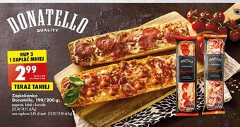 Biedronka Zapiekanka pepperoni Donatello oferta
