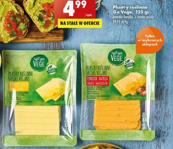 Biedronka Plastry roślinne o smaku goudy Govege oferta