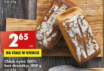 Biedronka Chleb żytni 100 % oferta