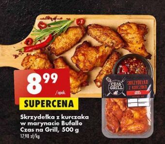 Biedronka Skrzydełka z kurczaka w marynacie buffalo Czas Na Grill oferta