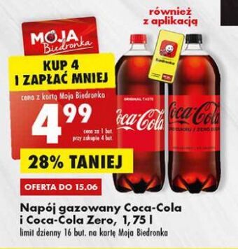 Biedronka Napój Coca-Cola oferta