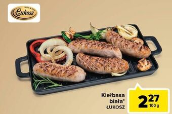 Carrefour Market Kiełbasa biała Łukosz oferta