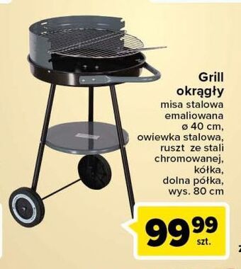 Carrefour Market Grill okrągły 40 cm oferta