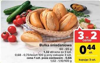 Carrefour Bułka śniadaniowa Carrefour oferta