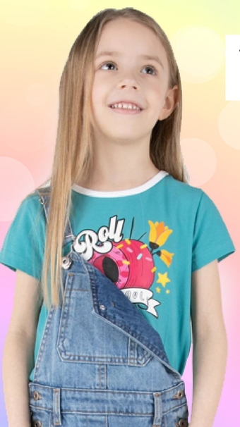 T-shirt dziewczęcy Coccodrillo