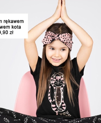 T-shirt dziewczęcy Coccodrillo