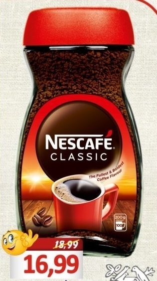 Nescafé Classic Kawa rozpuszczalna 200 g