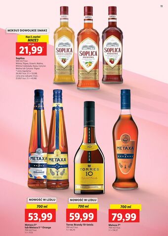 Lidl Wódka Soplica Orzech Laskowy oferta