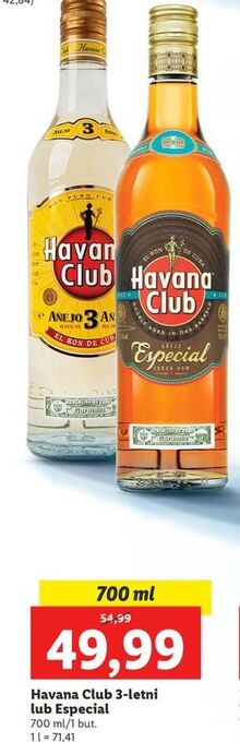 Rum Havana Club Especial