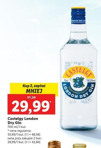 Lidl Gin Castelgy London oferta