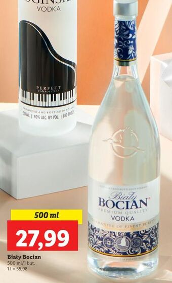 Lidl Wódka Biały Bocian Vodka oferta