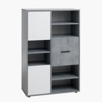 JYSK Regau0142 billund 3 drzwi biau0142y/beton oferta