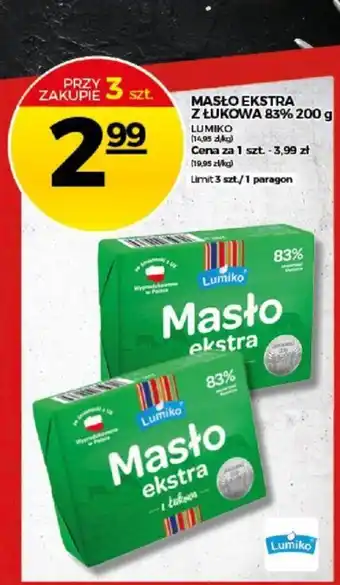 Topaz Masło Ekstra z Łukowa 200g oferta