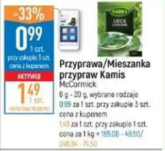 E.Leclerc Przyprawa/mieszanka przypraw Kamis 6-20g oferta