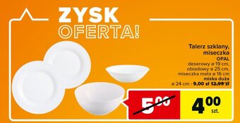 Carrefour Miska duża opal 24 cm oferta