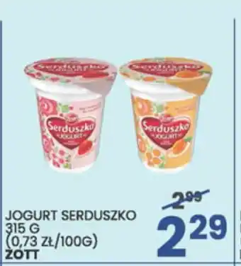 Wafelek Jogurt Serduszko Zott 315 g oferta