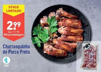 ALDI Carne suína promoção