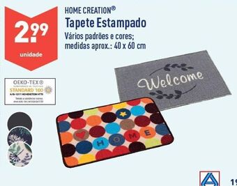 ALDI Tapete promoção