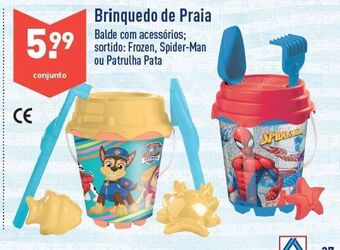 ALDI Brinquedos de praia promoção