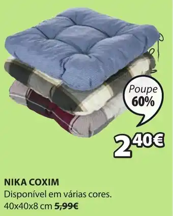 JYSK Nika Coxim 40x40x8cm promoção