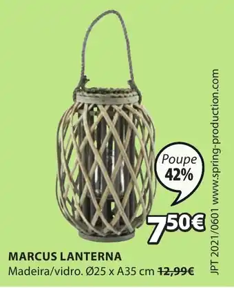 JYSK Marcus Lanterna 25 x A35cm promoção