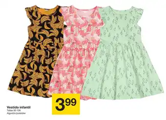 Zeeman Vestido Infantil Tallas 92-128 promoção