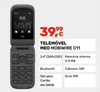 Telemóvel Meo Mobiwire C11