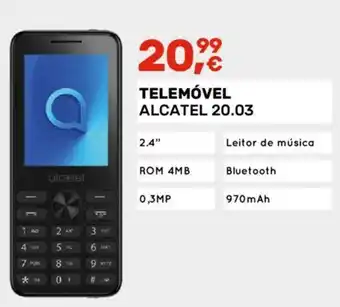 Worten Telemóvel Alcatel 20.03 promoção