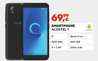 Worten Smartphone Alcatel 1 promoção