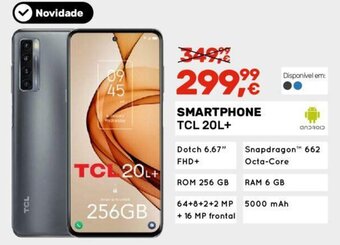 Worten Smartphone TCL 20L+ promoção