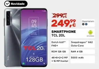 Worten Smartphone TCL 20L promoção