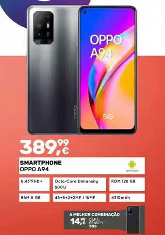 Worten Smartphone Oppo A94 promoção