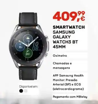 Smartwatch Samsung Galaxy Watch3 BT 45mm
