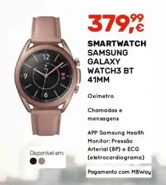Smartwatch Samsung Galaxy Watch3 BT 41mm