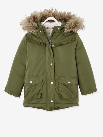 Vertbaudet Parka de capuz 3 em 1, blusão com enchimento de poliéster... promoção