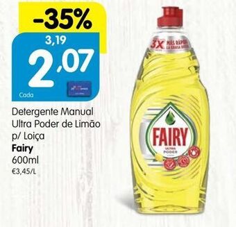 Minipreço Detergente lavalouça fairy promoção