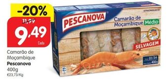 Minipreço Camarão pescanova promoção