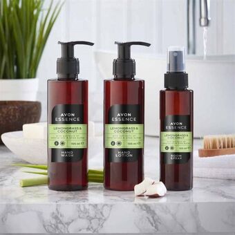 Avon Conjunto essences erva-príncipe & coco promoção